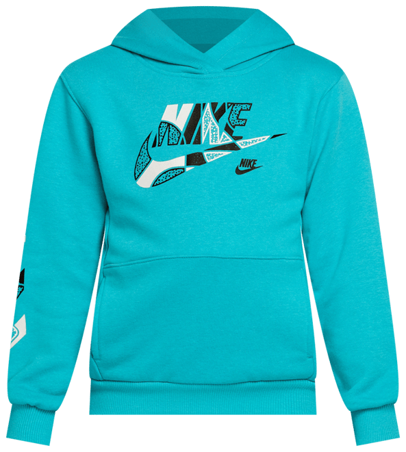 Nike Sportswear "Outside the Lines" Little Kids' French Terry Pullover Hoodie