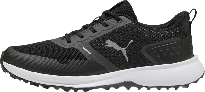 PUMA FUSION GRIP 6 Spikeless Golf Shoes Puma Black/Yellow