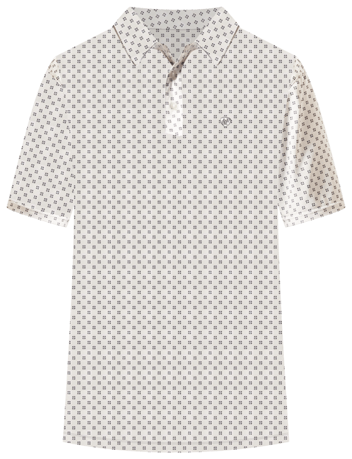 Men's All Over Print Polo Shirt