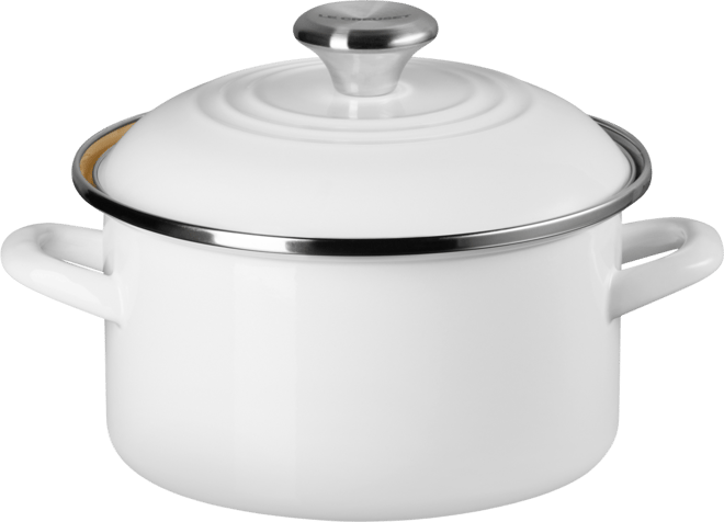 Enamel On Steel Petite Stockpot 3.8 Qt.