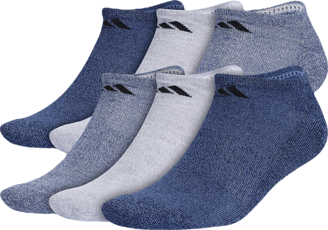 Men's Cushioned Athletic 6-Pack No Show Socks