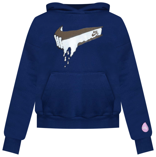 ナイキ SB イージーオン ジュニア オーバーサイズ プルオーバー スケートボード パーカー