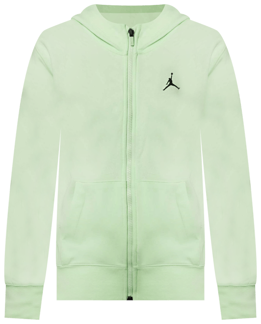 Jordan Dri-FIT Sport Big Kids' Statement Hoop Fleece Full-Zip Hoodie