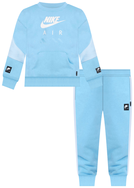 Nike Sportswear Little Kids' Air Fleece 2-Piece Crew Set
