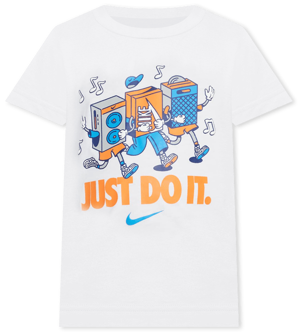 Nike Playera Music Boxy Pals para niños talla pequeña