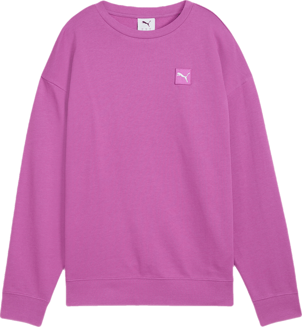 PUMA Elevated Essentials Women's Comfort Crew Sweatshirt