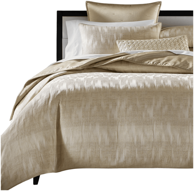 Gilded Stripe Duvet Cover Set, King, Exclusively at Macy's