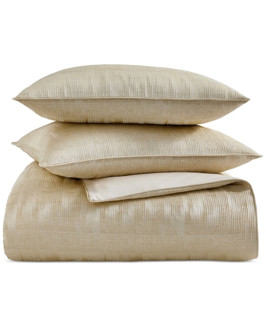 Gilded Stripe Duvet Cover Set, Full/Queen, Exclusively at Macy's