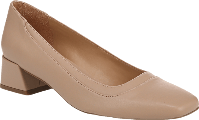 Women's Huntley Square Toe Block Heel Pumps