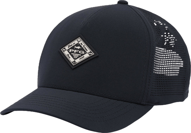 Columbia Mens PFG Logo Patch Mesh Snapback Hat