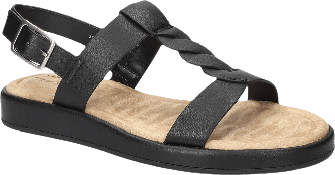 Easy Street Womens Tampa Comfort Platform Sandals