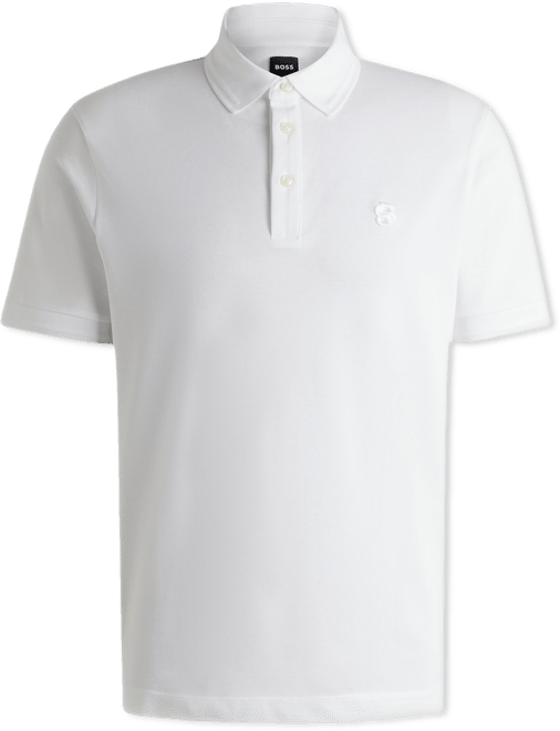 Boss by  Men's Double B Monogram Regular-Fit Polo