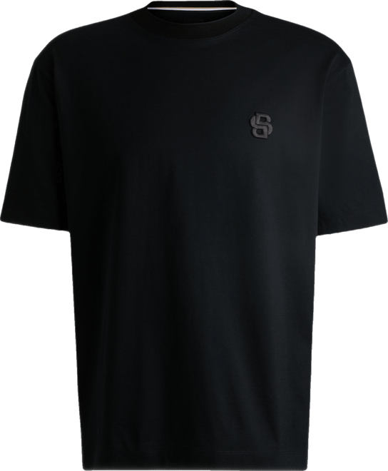 Boss by  Men's Double B Monogram Relaxed-Fit T-Shirt