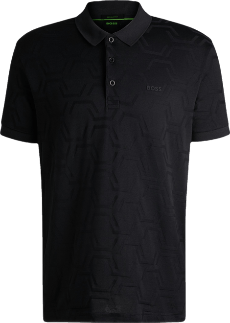 Boss by  Men's Quilted Relaxed-Fit Paddy Polo