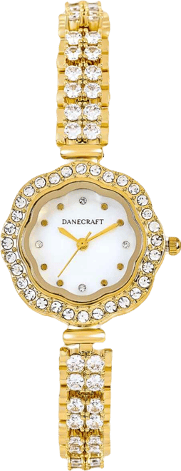 Women's 18K Fine Gold Plated Analog Watch