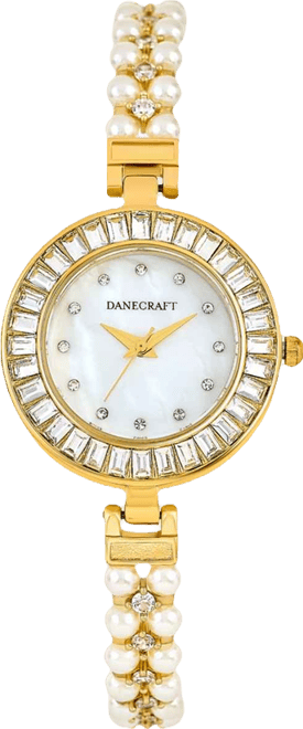 Women's 18K Fine Gold Plated Analog Watch