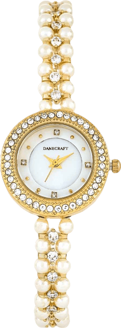 Women's 18K Fine Gold Plated Analog Watch