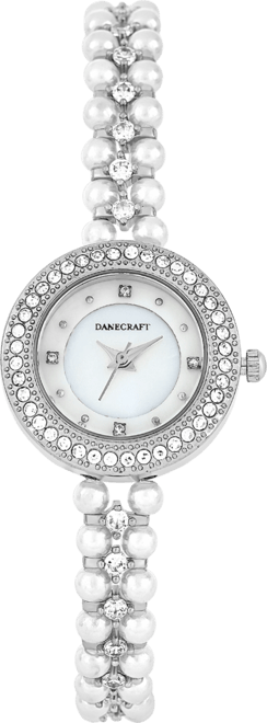 Women's Fine Silver Plated Analog Watch