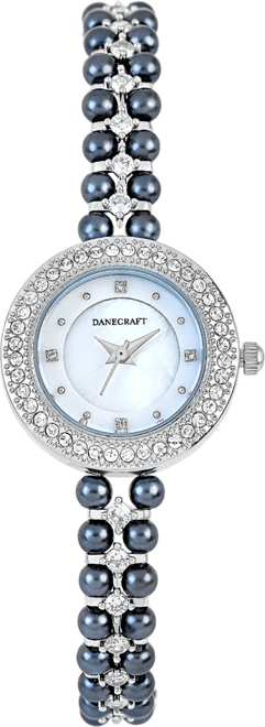 Women's Fine Silver Plated Analog Watch