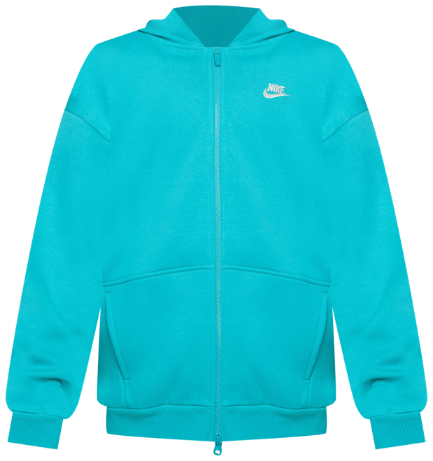 Nike Sportswear Club Fleece Big Kids' Oversized Full-Zip Hoodie