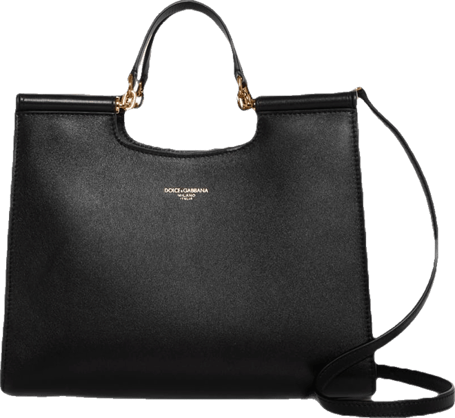 【関税＆送料込み】Dolce & Gabbana Small Sicily Shopper Small Sicily shopper in Black for Women | Dolce&Gabbana®