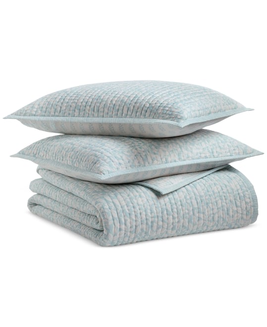 Leaf Silhouette 3-Pc. Quilt Set, Full/Queen, Exclusively at Macy's