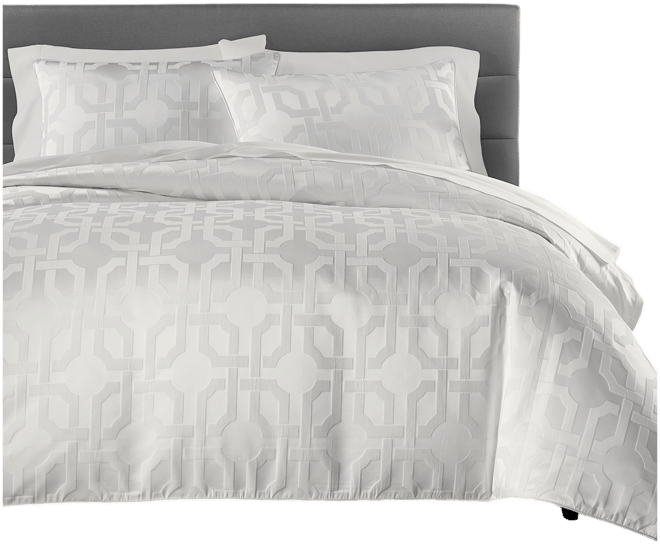 Interlace Duvet Cover Set, King, Exclusively at Macy's