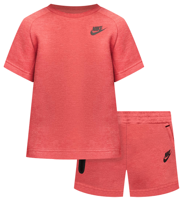 Nike Little Kids' Tech Fleece Tee and Shorts Set