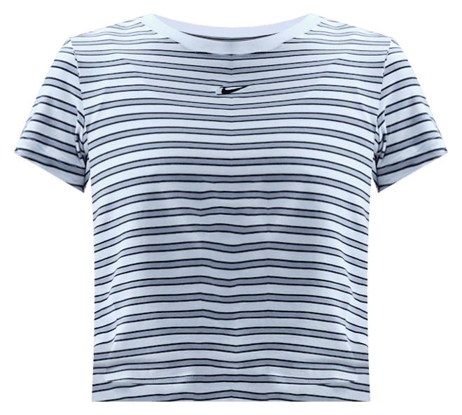 Nike Sportswear Chill Knit Playera a rayas slim para mujer