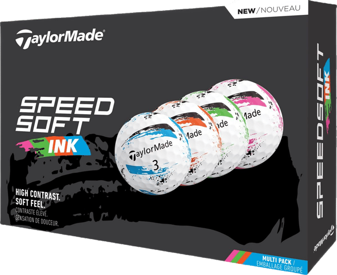 最新 テーラーメイド SPEED SOFT INK 2024年モデル 20個 テーラーメイド 2024 SPEEDSOFT スピードソフト インク ボール