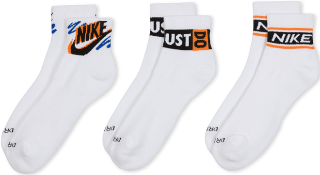 Nike Everyday Plus Socquettes (3 paires)