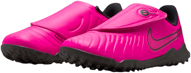 Nike Jr. Tiempo Legend 10 Club Tacos de fútbol TF de corte low para niños de preescolar