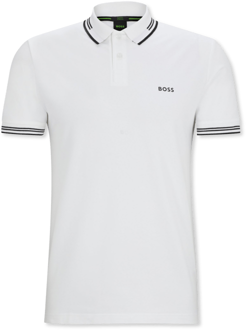 Boss by  Men's Stretch-Cotton Slim-Fit Polo Shirt