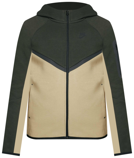 Nike Sportswear Tech Fleece Sudadera con gorro de cierre completo para niños talla grande