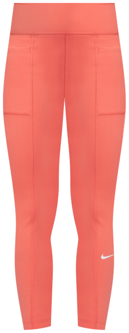 Nike One Big Kids' (Girls') Dri-FIT High-Waisted Leggings with Pockets
