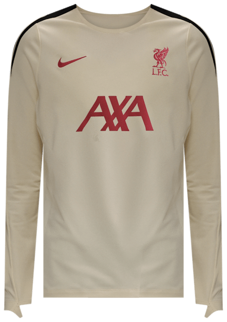 Liverpool FC Strike Special Edition Stickad fotbollströja Nike Dri-FIT med rund hals för kvinnor
