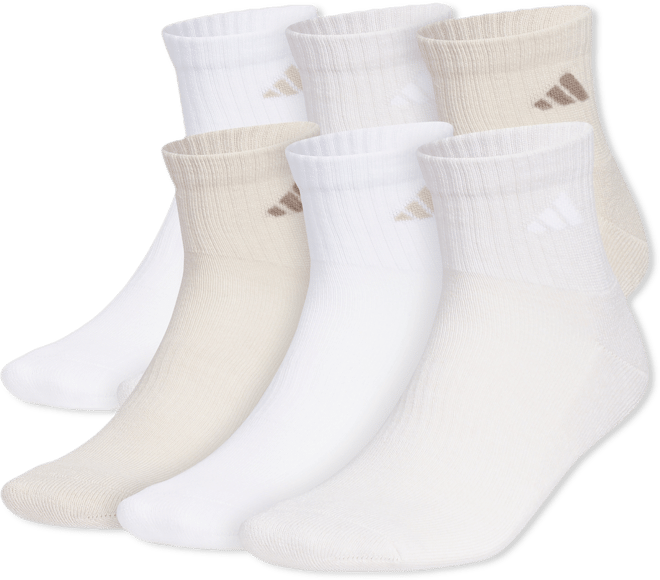 Men's 6pk. Logo Quarter Socks