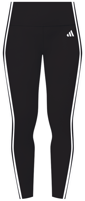 Plus Size Essentials 3-Stripes Cotton Leggings