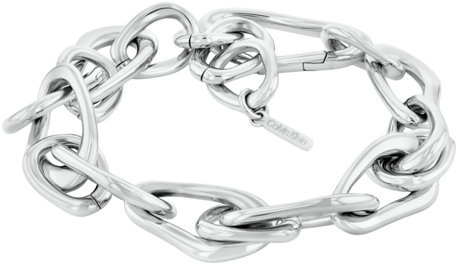 Stainless Steel Statement Link Bracelet