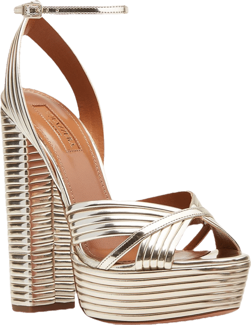 Aquazzura Women's Sundance Plateau 140 Platform Sandals