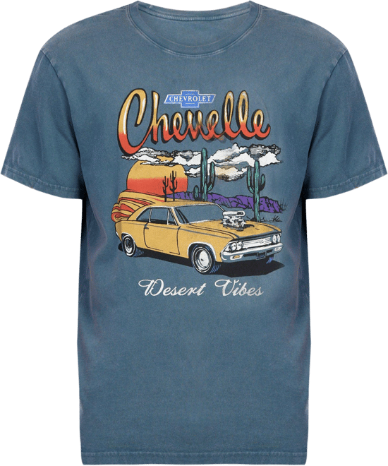 Lucky Brand Men's Chevy Chevelle Graphic Short Sleeve Tee
