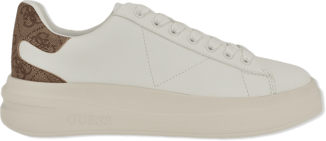 Women's Elbina Contrast Heel Lace-Up Sneakers