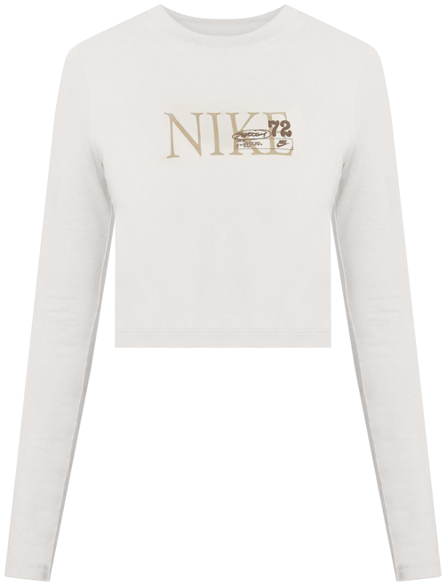 Nike Sportswear Chill Knit เสื้อแขนยาวเอวลอยทรงเข้ารูปผู้หญิง