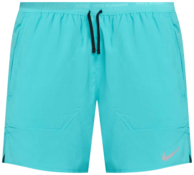 Nike Stride Dri-FIT hardloopshorts met binnenbroek voor heren (13 cm)