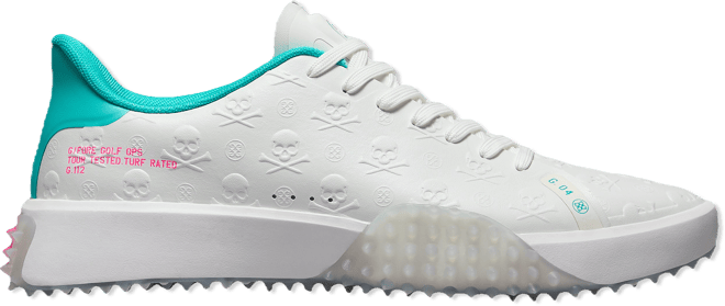 G/FORE G.112 Embossed Skull & Tees Golf Shoes Snow/Siren