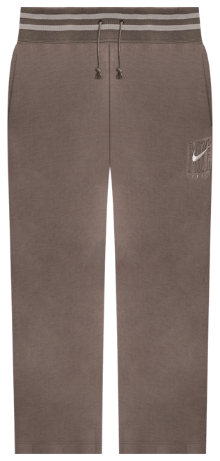 Nike Sportswear Phoenix Fleece Women's High-Waisted Wide-Leg Graphic Pants (Plus Size)