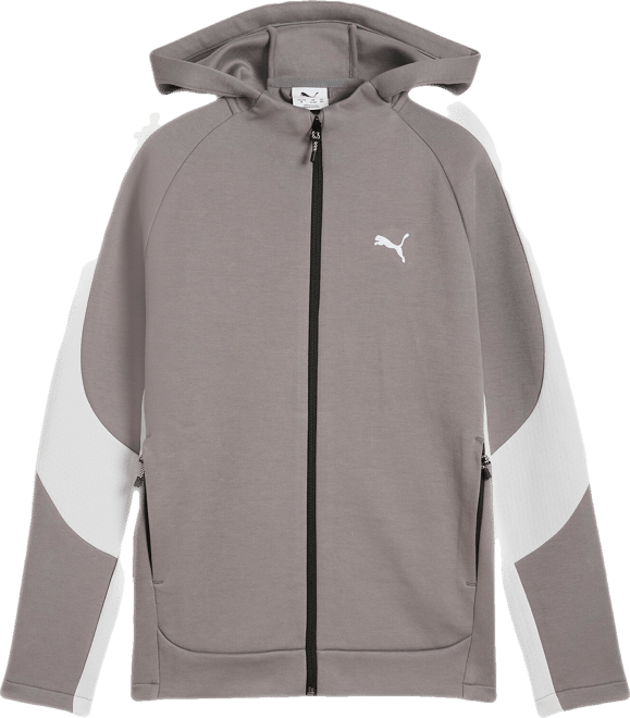 PUMA EVOSTRIPE Big Kids' Full-Zip Hoodie