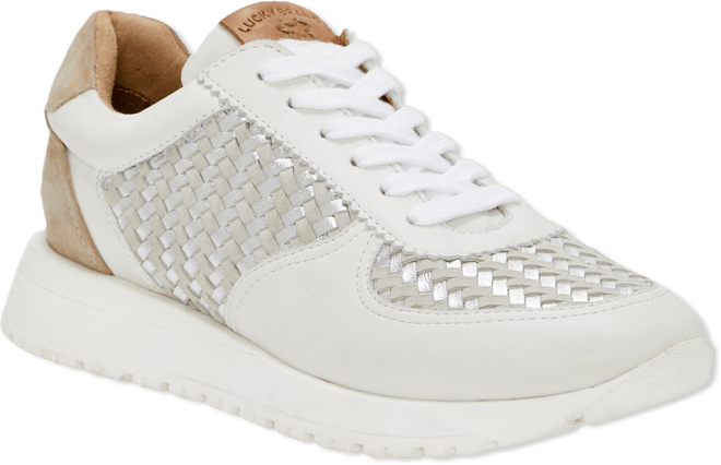 Women's Deva Woven Knit Lace-Up Sneakers