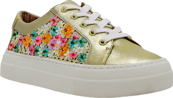 Betsey Johnson Women's Rommy Ditzy Floral Platform Sneakers