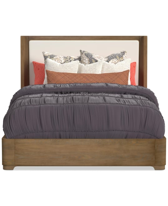 Nordic Queen Upholstered Storage Bed